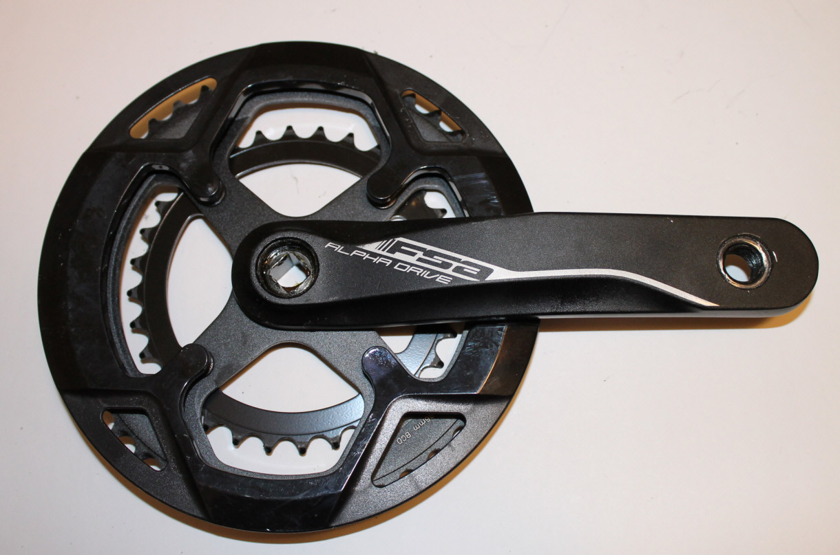 FSA Alpha Drive Crankset w Right Crank Arm – USED – 0708